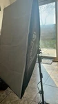 Hpusn SB-02 Softbox Professional Studio Lighting Kit. Fixed Price $45.00.