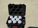 Aputure B7C Led 8 Bulb Kit With Charging Case. Fixed Price $500.00.
