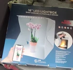 Vivitar 16" Led Lightbox Snap Assembly With Usb Lightbar.. Fixed Price $40.00.