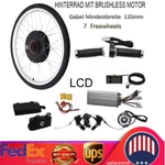 48V 1KW 26" Kit De Conversion E-bike Lcd Lo Lectrique Pour Roue Arri Re Dhl. Fixed Price $205.55.