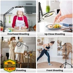 Luxsure Ring Light Tripod Mount For Iphone, Led Overhead Stand. Fixed Price $64.99.