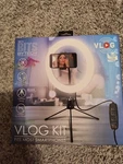Bytech Selfie Ring Light With Tripod-sm. Brand New. Ships Fast!!. Fixed Price $19.99.