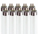 Luxrite F54T5/835/HO 54W 4FT Fluorescent Tube Light 3500K 4200LM G5 10-PACK. Fixed Price $96.95.