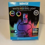 6" White/rgb Ring Light With Clip-on Wired Remote By Bower. Fixed Price $7.50.