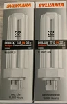 (4 Pack) Sylvania 20886 CF32DT/E/IN/841/ECO Cfl Bulbs 32W, Pin, GX24Q-3 Base. Fixed Price $19.99.