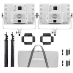 Godox Litemons LP1200R 120W Rgb Led 2-LIGHT Panel Kit. Fixed Price $469.00.