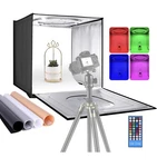 Neewer Photo Studio Rgbw Light Box With Infrared Remote Control Foldable. Fixed Price $80.00.