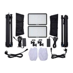 Amaran Pano 60C Charcoal 60W Output Rgbww Full Color Panel 2 Light Kit Brand New. Fixed Price $300.00.