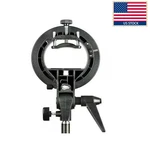 S-type Bracket Bowens Mount Holder For Speedlite Flash Softbox Pk Godox. Fixed Price $18.99.