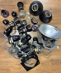 Norman 2400 Strobe Flash Head Lot Studio Lighting Reflectors Fans Accessories. Fixed Price $299.00.