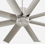 Quorum International 196608-65 Proxima 8-BLADE Ceiling Fan Satin Nickel. Fixed Price $350.00.