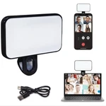 Portable Mini Led Fill Light Mobile Phone Clip-on Selfie Usb Rechargeable. Fixed Price $7.99.