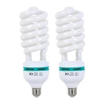 2PCS 135W Bulb 5500K Cfl Daylight Spiral Softbox Lighting Kit E.... Fixed Price $48.57.
