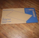 Lithonia Lighting Cpx Led Flat Panel 2X4 4000K, Lumens, Dimmable. Fixed Price $41.92.