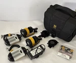 Dedolight DLED3-BI Bi-color Set W/2 Adj Turbo Heads Kit & Bag. Fixed Price $799.00.
