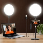 10.5" Desk Ring Light With Stand 10-LEVEL Dimmable Led Key Phone H.... Fixed Price $81.88.