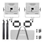 Godox Litemons LP400R 36W Rgb Led 2-LIGHT Panel Kit. Fixed Price $219.90.