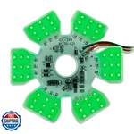 Gg Grand General 81778 Green Light Ultra Thin Air Cleaner Hex 54 Led Dual. Fixed Price $134.89.