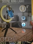 8 Inch Selfie Ring Light - Smart Phone Stand Adjustable, Swivel Core Audio. Fixed Price $19.88.