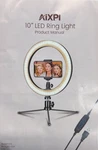Aixpi 10IN Led Ring Light With Tripod Stand Phone Holder Selfie Vlog Youtube New. Fixed Price $20.89.