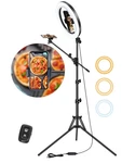 Luxsure Ring Light With For Phones, Tripod, Standing. Fixed Price $83.68.