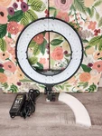 Latour HD-14S Photographic Led Ring Light Dimmable 13" New. Fixed Price $45.99.