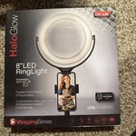 Tzumi On Air Halo 8" Led Ring Light, Black Vlogging Series New Ships Free. Fixed Price $15.99.