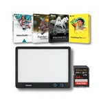 Amaran Verge Edge-lit Led Panel Light Flicker-free (charcoal, Us) Bundle. Fixed Price $138.00.