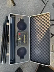 Novatron P/n 2020 2140C Heads And 240 Power Pack Case V400 Light Adjustment. Fixed Price $160.00.