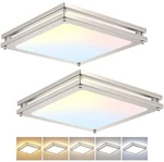 Square Flushmount Ceiling Light - 36W 3000K/3500K/4000K/5000K/6000K Dimmable .... Fixed Price $81.83.