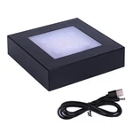 Phosok Led Multimodal Multicolor Light Stand Base Black - Square Displ. Fixed Price $15.29.