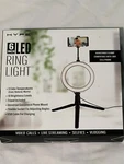 Hype 6 Inch Led Ring Light 3 Color Temps Tripod Included Usb Cable For Charging. Fixed Price $7.97.