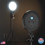 Ubeesize 12 Ring Light 62 Tripod Stand Professional Big Phone Holder. Fixed Price $87.30.