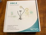 Movo Photo VGC-3 Selfie Ring Light Kit With Triple Gooseneck Arm Stand. Fixed Price $33.99.