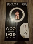 Alsy - Selfie Pro 34.5 To 67.5" Black Contemporary 10" Led Light Tripod. Fixed Price $19.99.