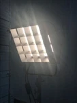 Mole Richardson 4K Baby Softlite Studio Lighting W/eggcrate Type # 3571. Fixed Price $240.00.