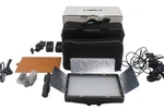 Genaray Escort ESDS-25 Bi Light Led Flood With Built-in Barndoors Tested. Fixed Price $47.59.
