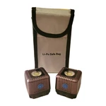Set Of Two Lume 1.0 Led Camera Light Cubes With Li-po Safe Bag Dslr Gopro. Fixed Price $55.00.