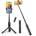 Atumtek Selfie Stick Tripod, 3-IN-1 Extendable Aluminum Phone Black. Fixed Price $44.99.