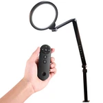 Neewer 18W 7" Ring Light W/stand & C-clamp, For Streaming/makeup/selfie, R18D. Fixed Price $33.99.