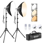 Ubeesize Softbox Photography Lighting Kit, 20'' Professional L.... Fixed Price $89.64.