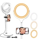 Yarrashop 8 Inch Desk Ring Light Stand Adjustable Computer Circle For. Fixed Price $55.27.
