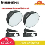 Us 2*GODOX 47" 120CM Universal Octagon Umbrella Softbox Studio Flash Speedlite. Fixed Price $69.99.