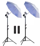 Sunpak Bi-color Studio Light Kit Black. Fixed Price $104.99.