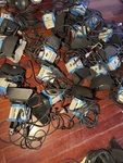 Arri 650 Plus Tungsten Fresnel Light Unit With 4 Leaf Barn Doors & Clamp. Fixed Price $150.00.