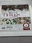 New Tonic Studio Timeless Tidings Paper Pad 8X8 Double Sided 36 Sheets Foil. Fixed Price $10.00.