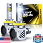 Auxito H11 Led Headlight Bulbs 6500K Xenon White 2-PACK Bright Easy Install. Fixed Price $157.80.