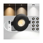 Sublimation 8 Packs Inch 3CCT Gimbal Led Recessed Light With Junction Box 1.... Fixed Price $131.31.