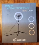 Oxendure Webcam Tripod Stand With Ring Light For Video Conferencing/live.... Fixed Price $55.90.