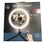 Vivitar Round 10" Ring Light For Vlogging, Podcast Essential Sealed. Fixed Price $22.00.